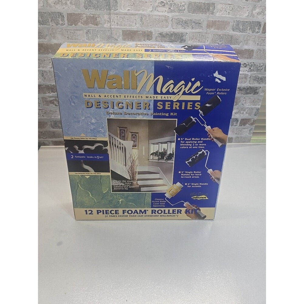 Wall Magic Designer Series Deluxe Decorative Painting Kit Wagner 0510003 NEW